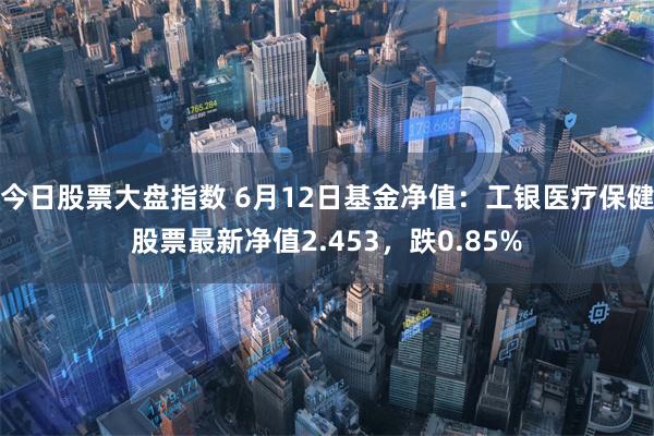 今日股票大盘指数 6月12日基金净值：工银医疗保健股票最新净值2.453，跌0.85%