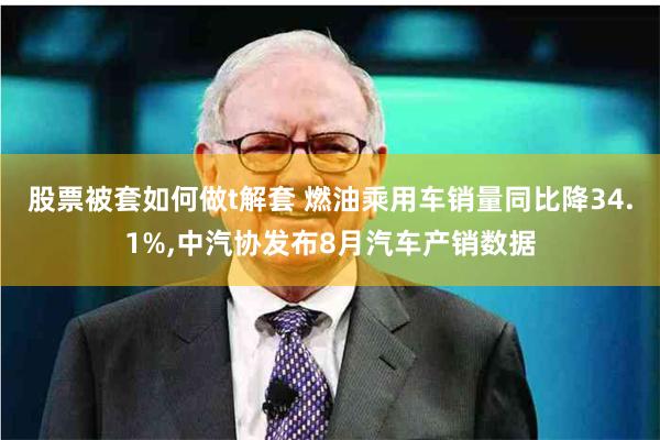 股票被套如何做t解套 燃油乘用车销量同比降34.1%,中汽协发布8月汽车产销数据