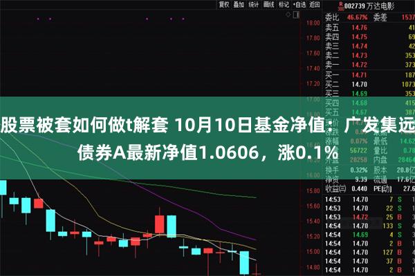 股票被套如何做t解套 10月10日基金净值：广发集远债券A最