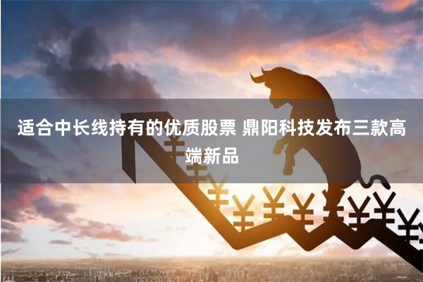 适合中长线持有的优质股票 鼎阳科技发布三款高端新品